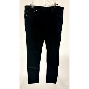 AG Adriano Goldschmied Jeans Women's Size 31R Black The Legging Super Skinny‎